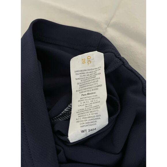 Ben Hogan Performance Golf Men’s Polo Shirt Peacoat Blue Bright White Large New - Picture 11 of 12